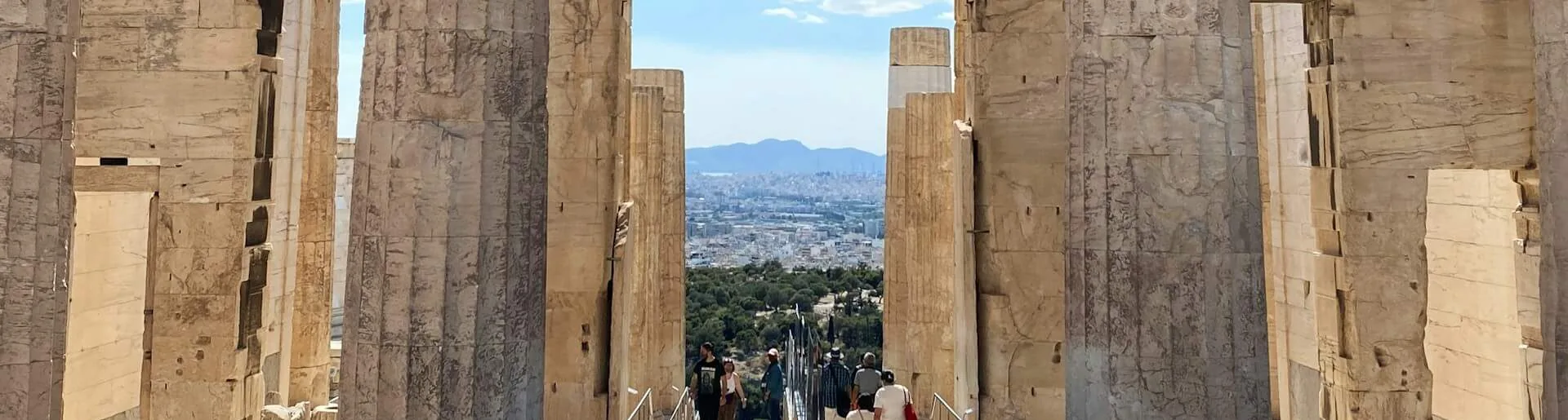 Welcher Akropolis Eingang